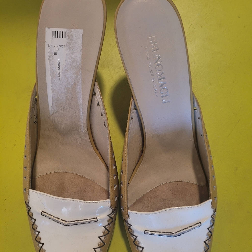 Bruno Magli heels 8.5 patent leather